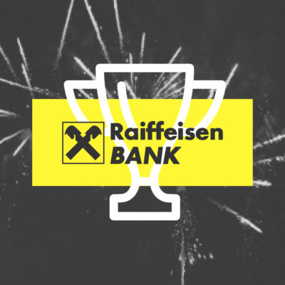BSC celebrates yet another success! Raiffeisenbank’s online banking is the best in the SME category in Central and Eastern Europe
